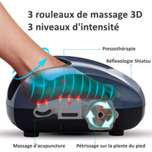 Masseur pieds Shiatsu + compression + chauffage CX4018