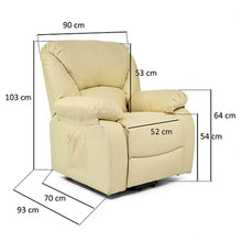 FAUTEUIL RELEVEUR MASSANT CHAUFFANT CX8590up ((disponible en Beige, Noir ou Marron)