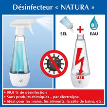 Vaporisateur générateur de désinfectant chloré