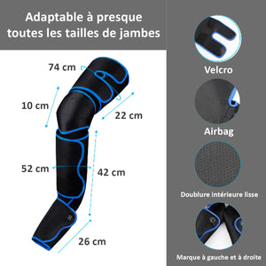 bottes de pressothérapie avec chaleur CX4080