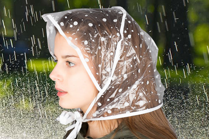 Capuchon De Pluie Pour Tente – Lot De 6, Blanc, Facile à Installer