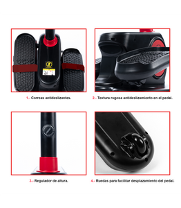 vélo elliptique de rééducation motorisé bras et jambes mode actif et mode passif