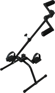 GRIDINLUX Pédalier Jambes & Bras – Mini Vélo D’Exercice Sous Bureau Réglable Résistance + Écran LCD