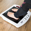 Foot massage device by reflexology and thermotherapy