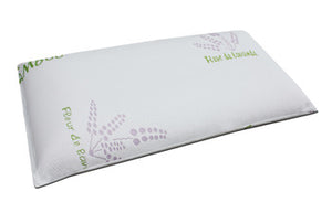 LAVENDER FLOWER AND BAMBOO SHAPE MEMORY PILLOWS (Made in Europe)