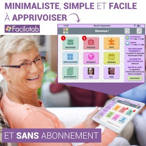 FACILOTAB, das Touch-Tablet-Paket für Senioren